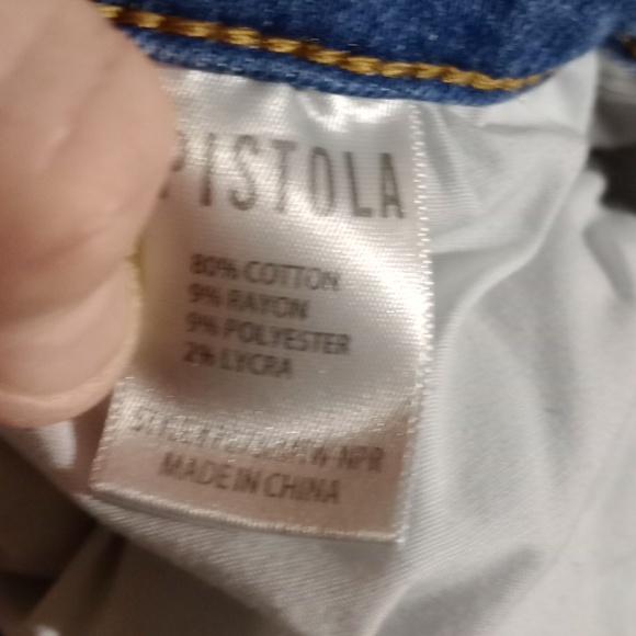 Pistola faded jeans distressed ankle size 28 - Picture 6 of 7